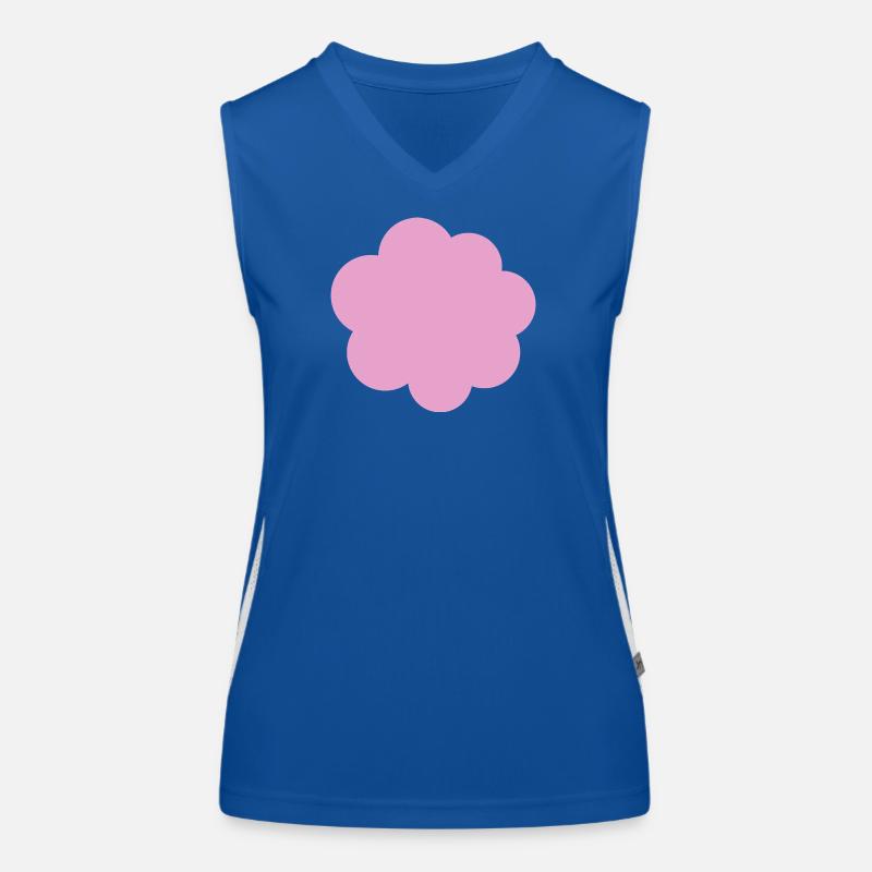 Bunny rabbit tail Women's Functional Contrast Tank Top