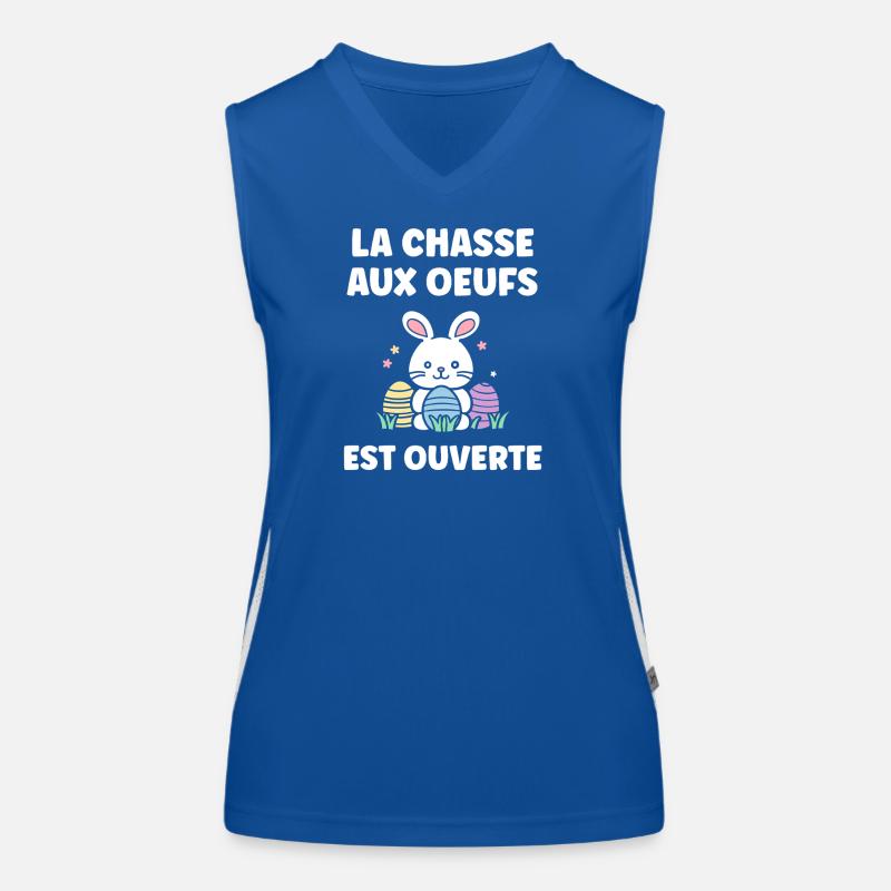 egg hunt Women's Functional Contrast Tank Top