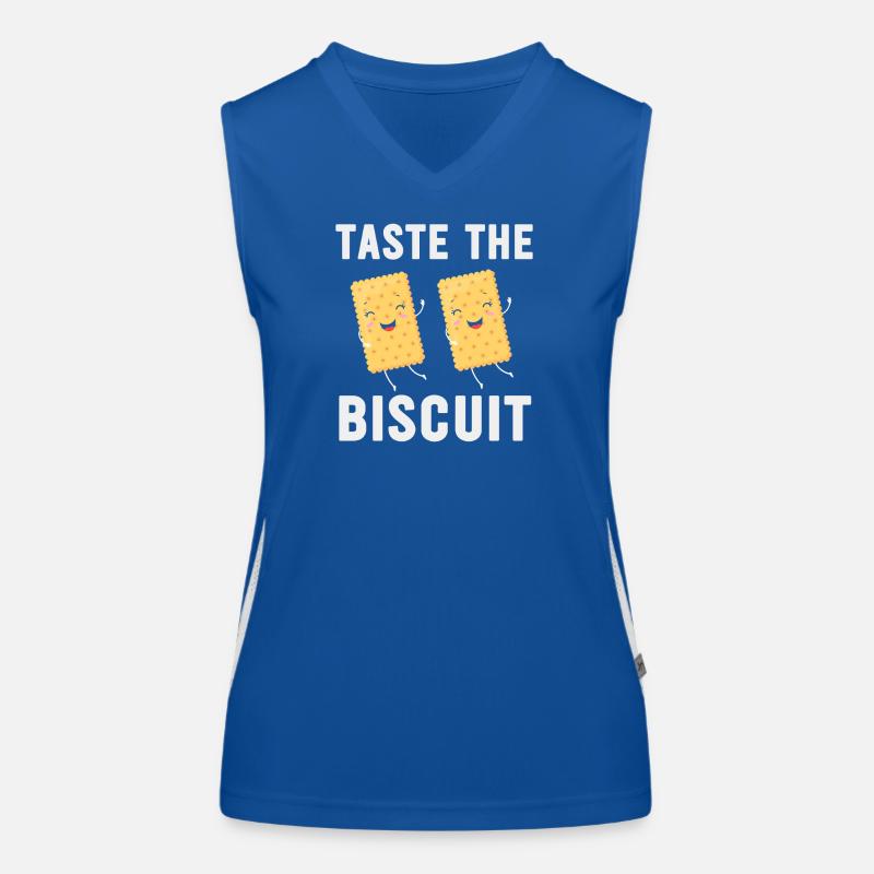 Goûtez le duo biscuit Débardeur respirant contrasté Femme