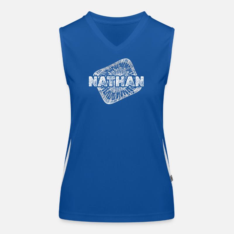 Conception Débardeur respirant contrasté Femme