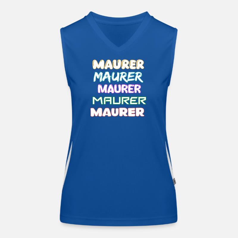 Occupation: Bricklayer Women's Functional Contrast Tank Top