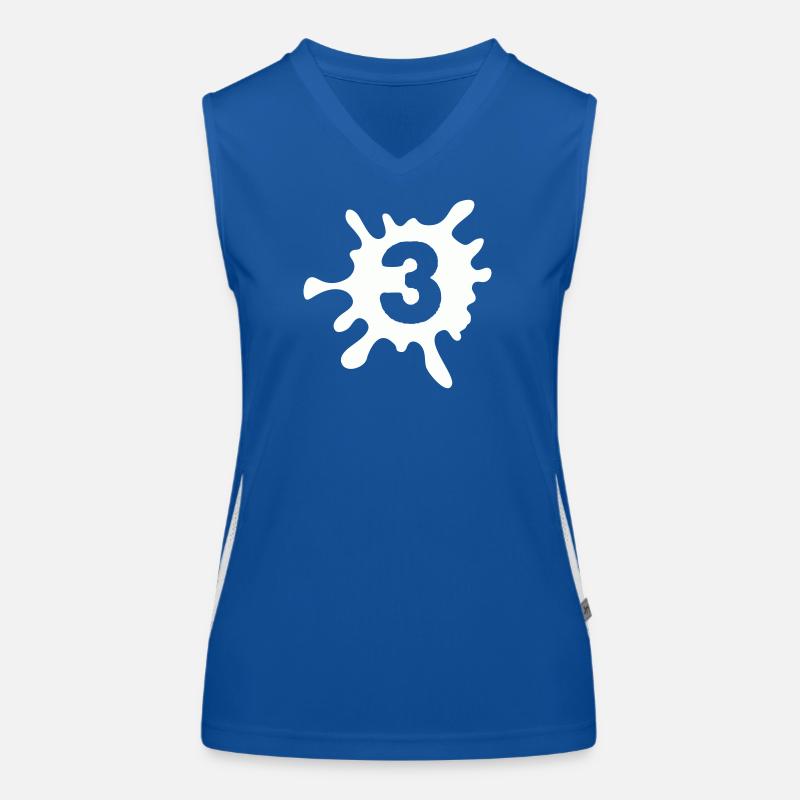 klecks_3- Funktionelles Kontrast-Tank Top für Frauen