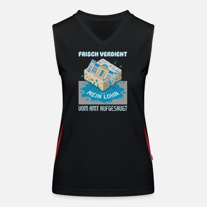 Freshly deserved absorbed by the office Women's Functional Contrast Tank Top