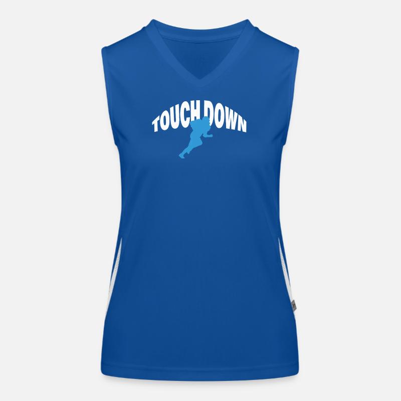 TOUCH DOWN Funktionelles Kontrast-Tank Top für Frauen