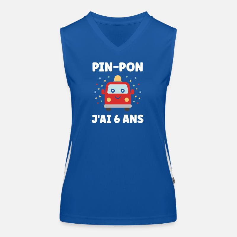 6 ans Débardeur respirant contrasté Femme