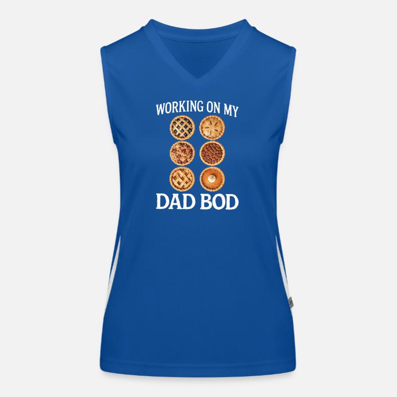 Pies for the Dad Bod Women's Functional Contrast Tank Top