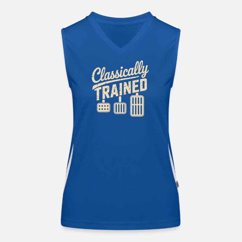 Classically Trained Auto Manual Transmission Women's Functional Contrast Tank Top