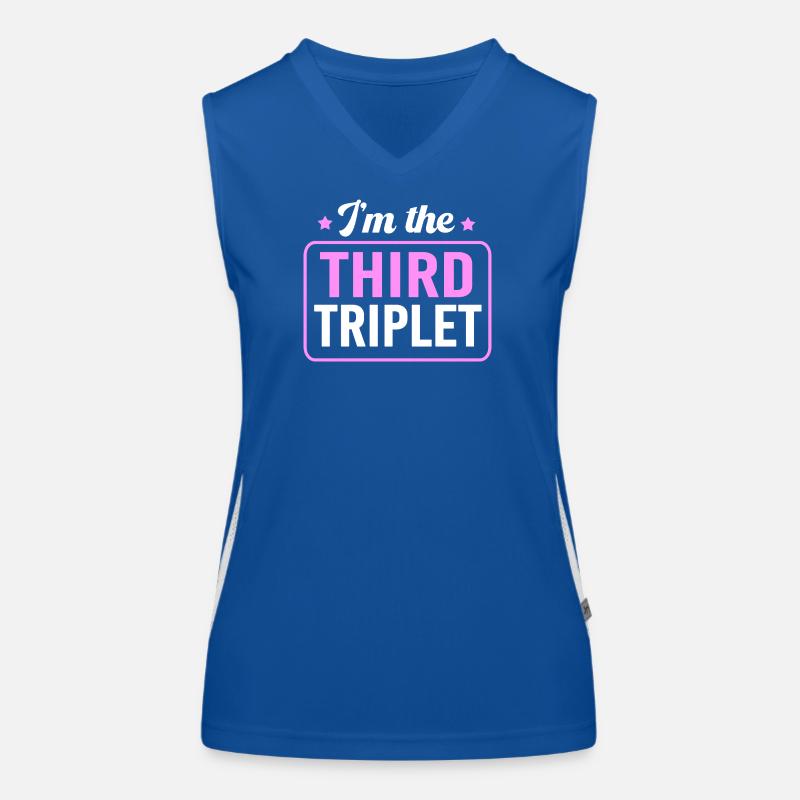 Drilling Funktionelles Kontrast-Tank Top für Frauen