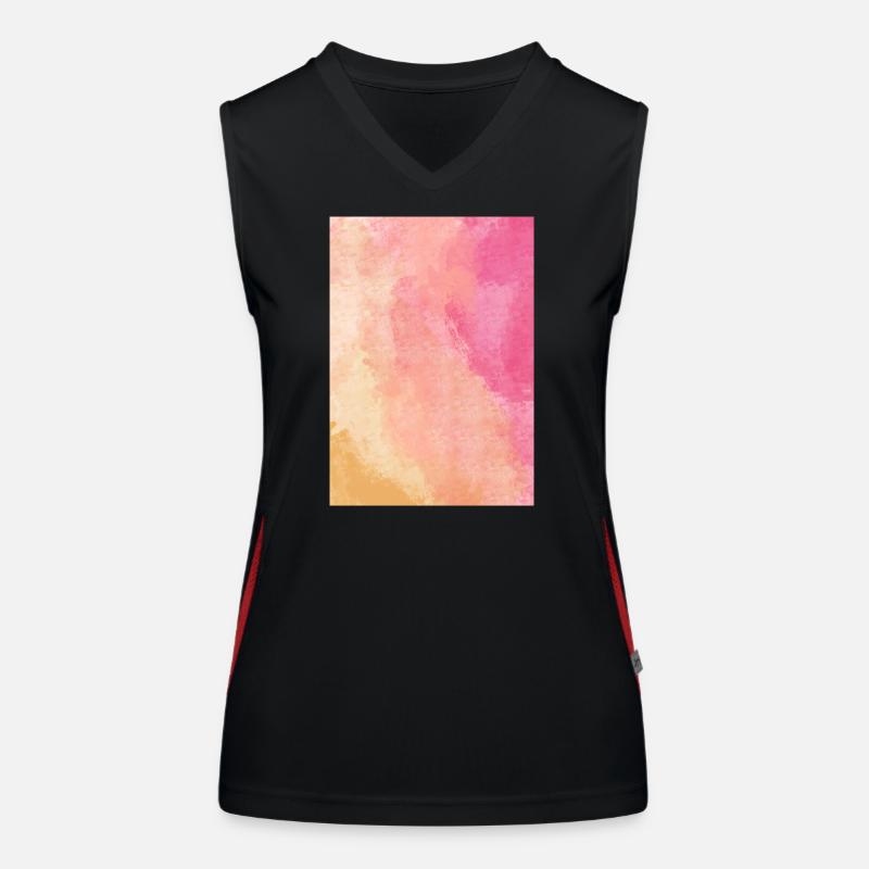 Gradient - Rise customizable Women's Functional Contrast Tank Top