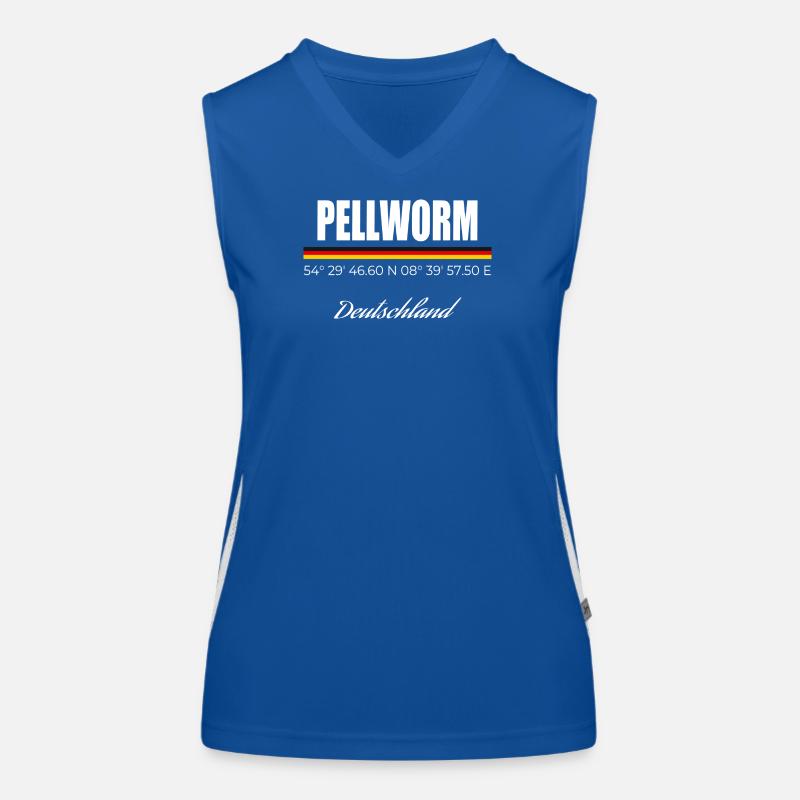 Pellworm Funktionelles Kontrast-Tank Top für Frauen