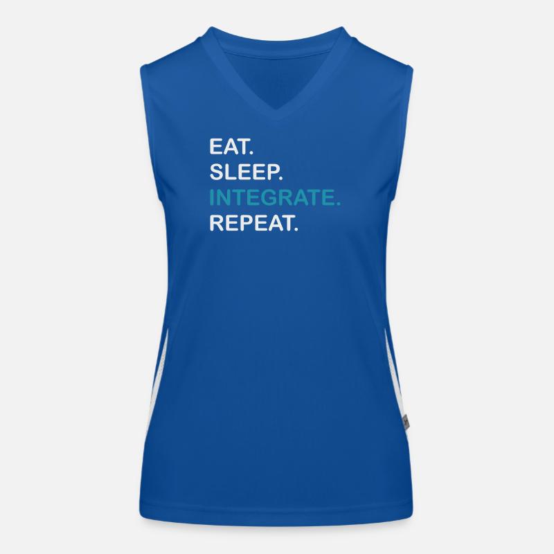 Integrate Repeat HPLC Performance Chromatography Funktionelles Kontrast-Tank Top für Frauen