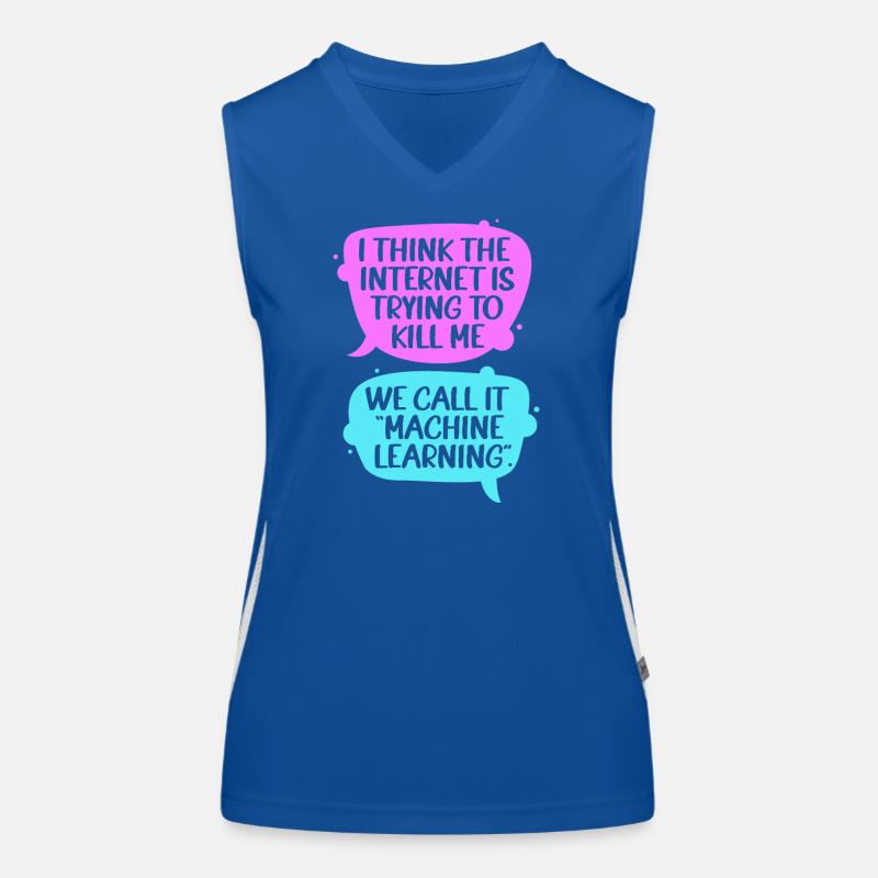 GPT Programmer Coder Women's Functional Contrast Tank Top