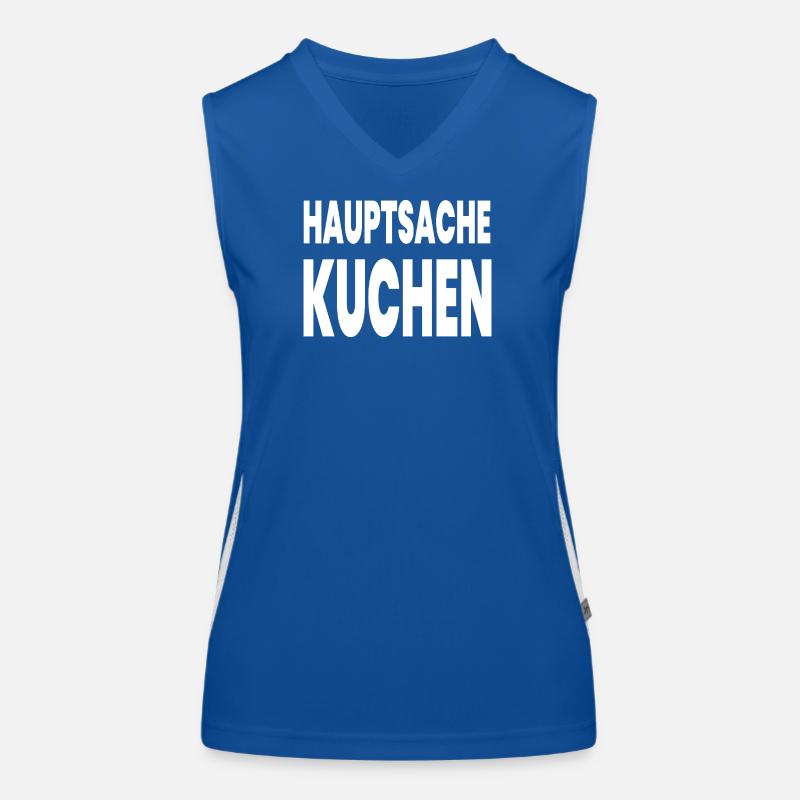 Kuchen Funktionelles Kontrast-Tank Top für Frauen