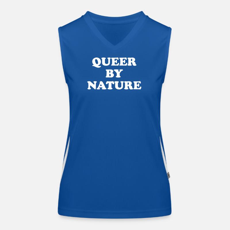 Queer par nature Débardeur respirant contrasté Femme