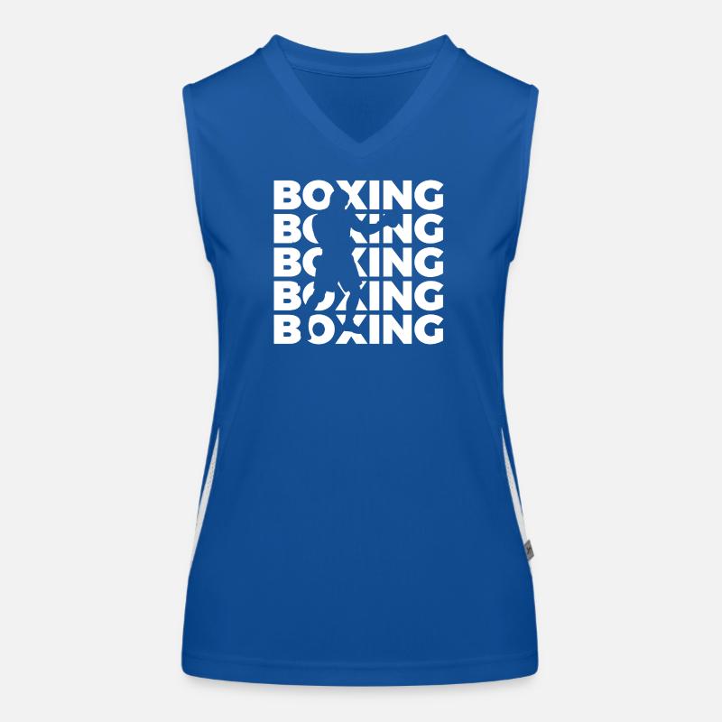 Boxe Débardeur respirant contrasté Femme