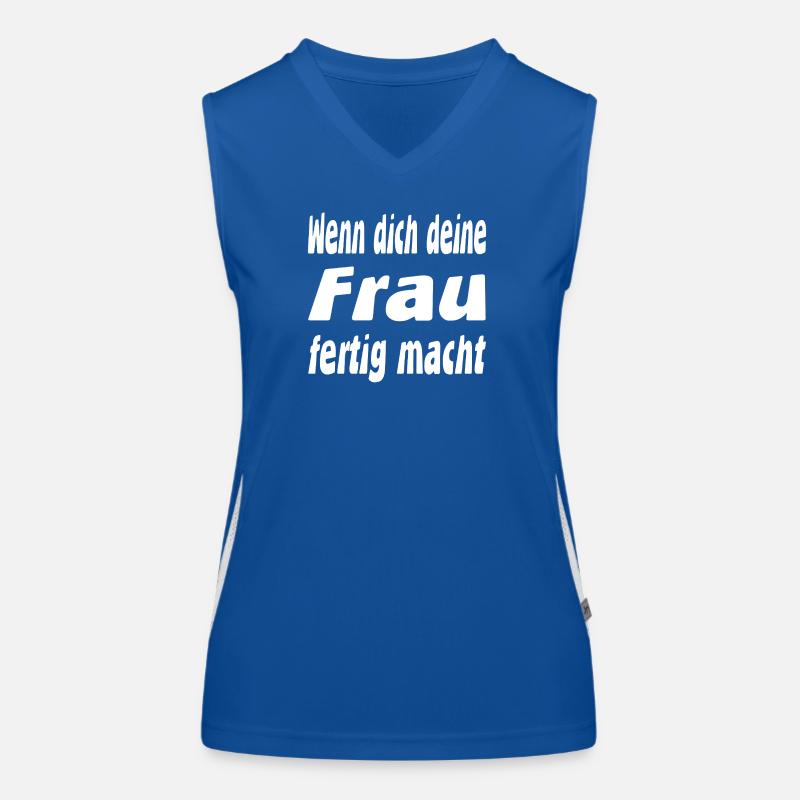 Frau Funktionelles Kontrast-Tank Top für Frauen