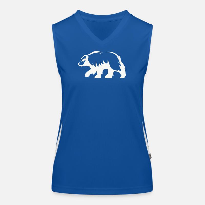 Silhouette d’ours Débardeur respirant contrasté Femme