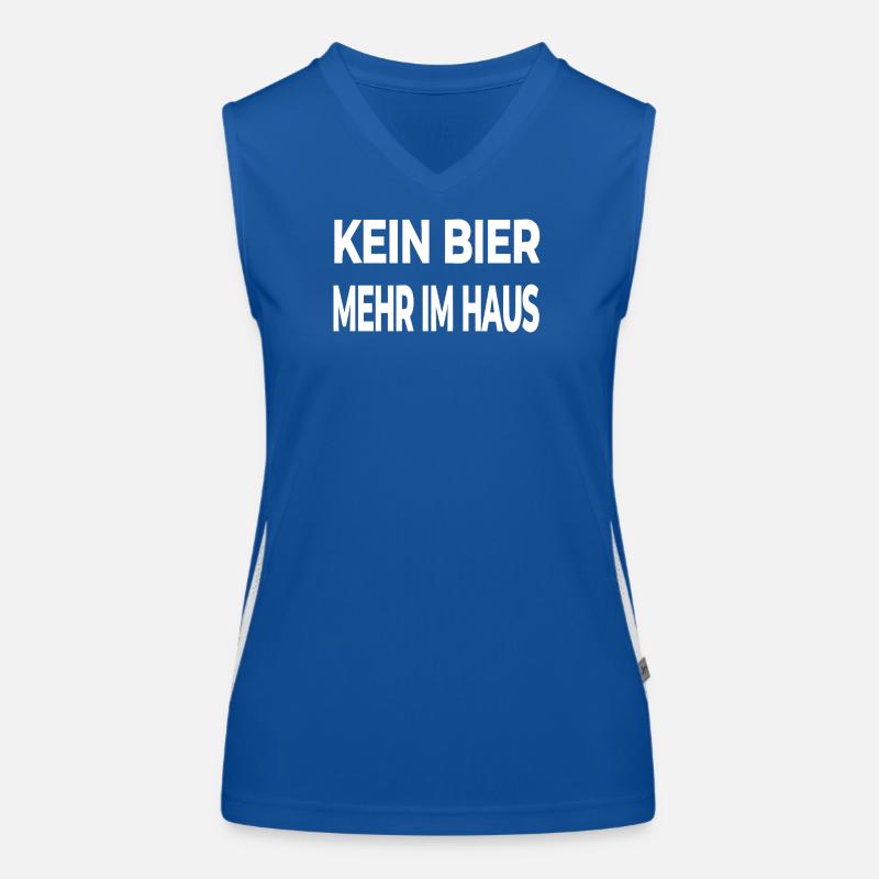 Bier Funktionelles Kontrast-Tank Top für Frauen