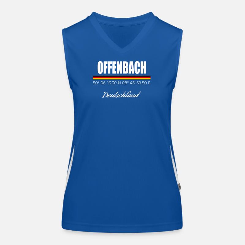 Offenbach Funktionelles Kontrast-Tank Top für Frauen