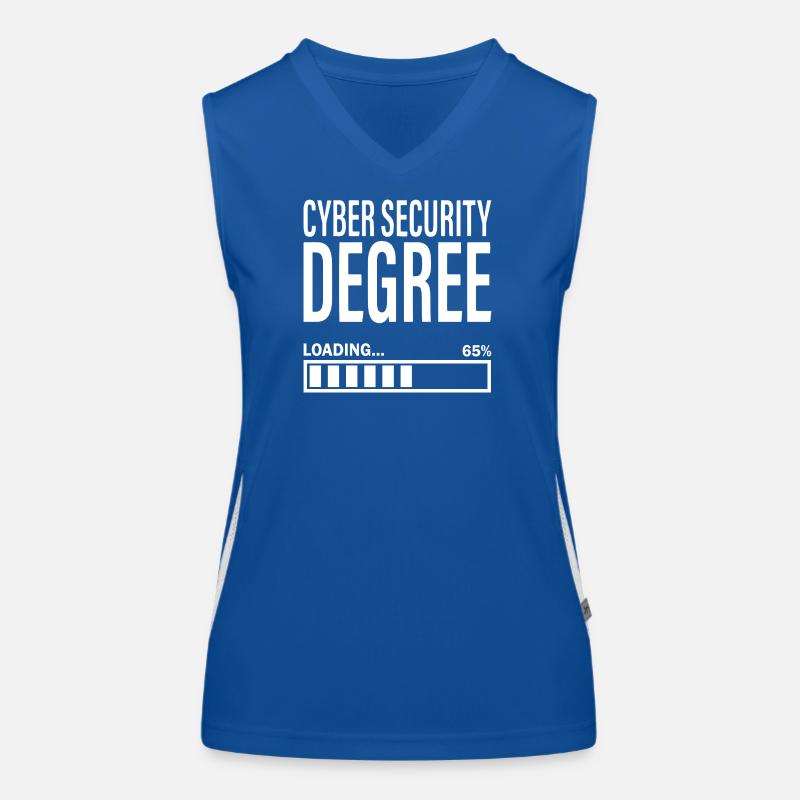 Cybersecurity Student Engineer Cyber Security Women's Functional Contrast Tank Top