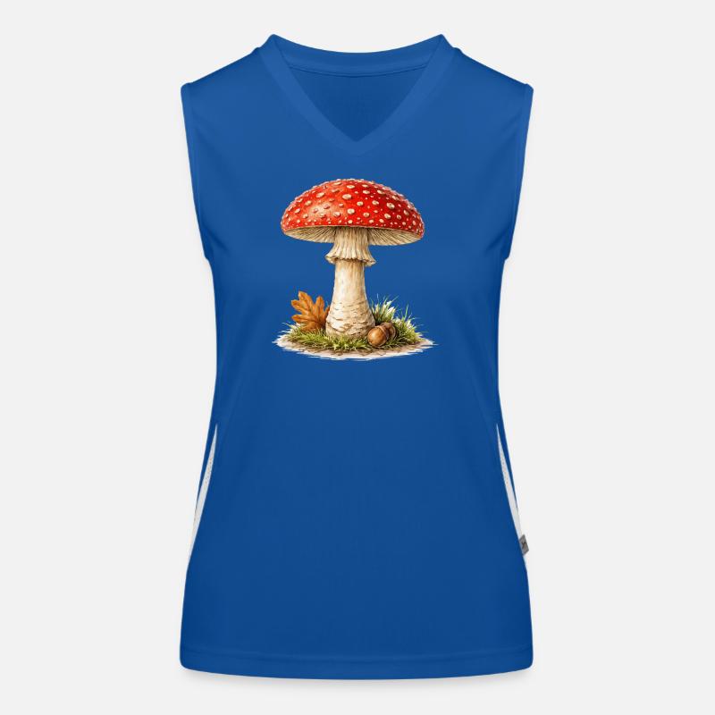 Toadstool Autumn Dream Women's Functional Contrast Tank Top