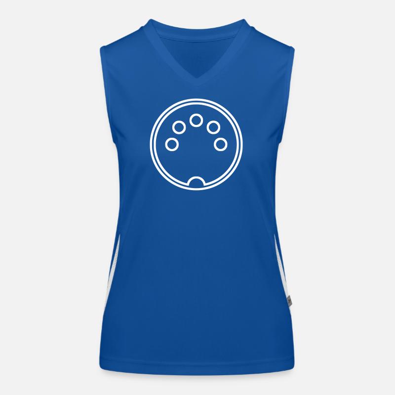 MIDI Connector Women's Functional Contrast Tank Top