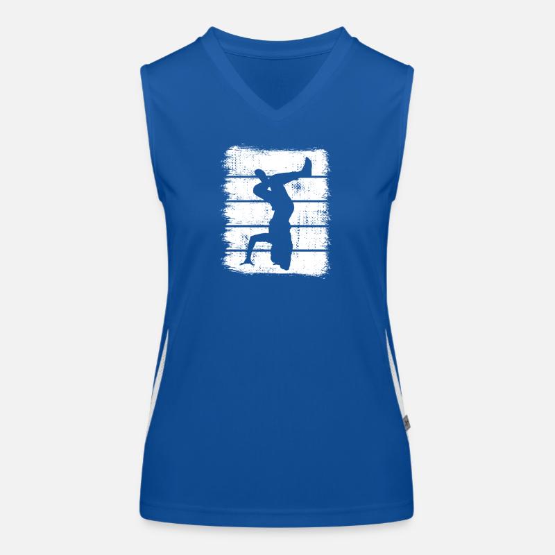 Breakdancer Funktionelles Kontrast-Tank Top für Frauen