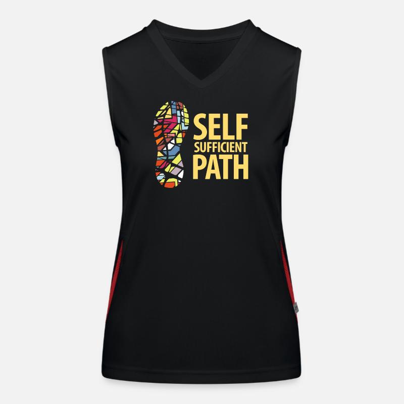  Self Sufficient Path Women's Functional Contrast Tank Top