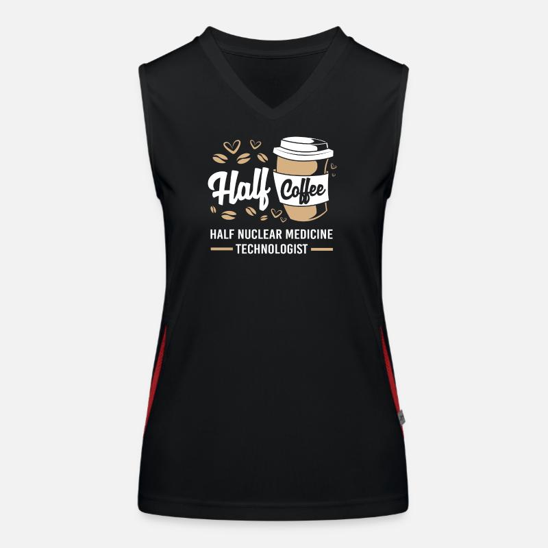 Radiology Nuclear Atom Nuclear Medicine Women's Functional Contrast Tank Top