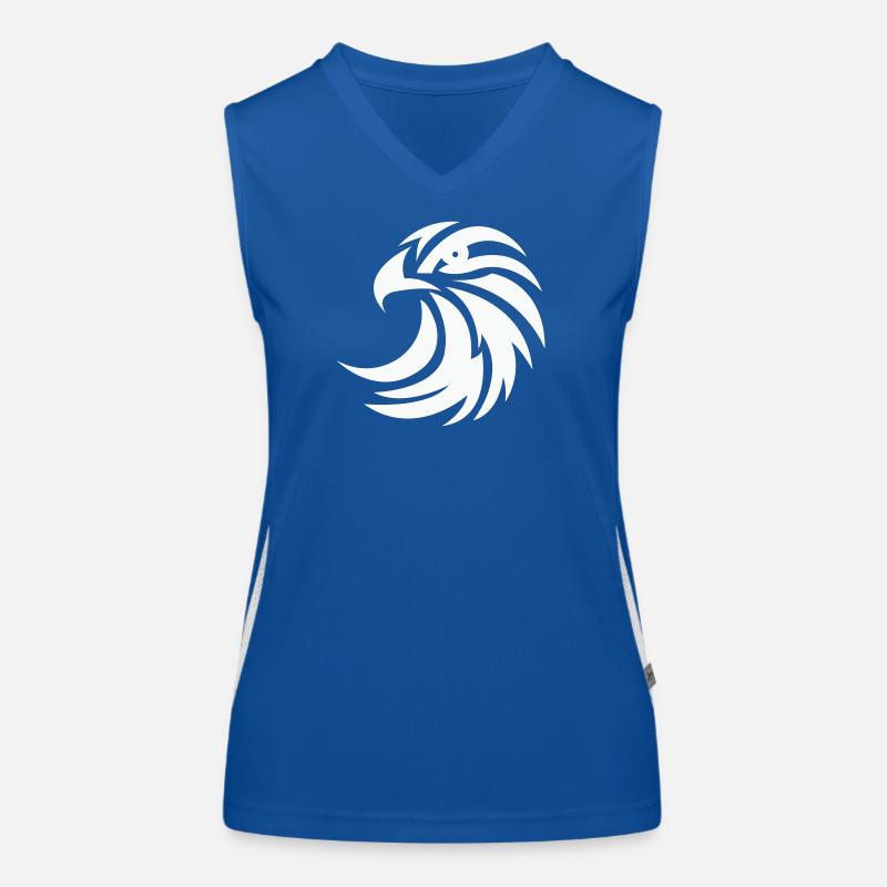 Silhouette d’aigle Débardeur respirant contrasté Femme