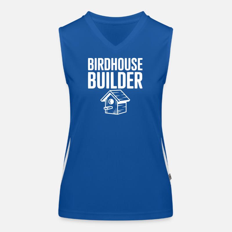Birdhouse Builder Women's Functional Contrast Tank Top