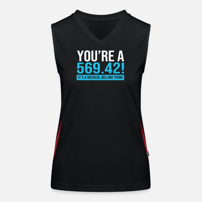 Medical Coder Women's Functional Contrast Tank Top