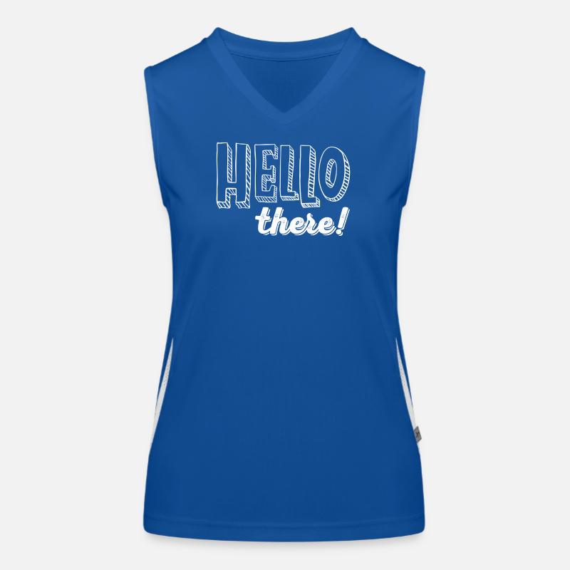 HELLO there! Women's Functional Contrast Tank Top