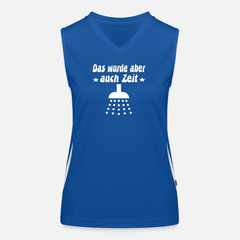 Duschen Funktionelles Kontrast-Tank Top für Frauen