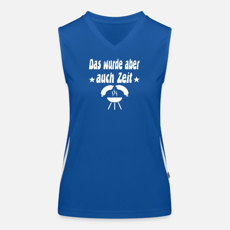 Grillen Funktionelles Kontrast-Tank Top für Frauen