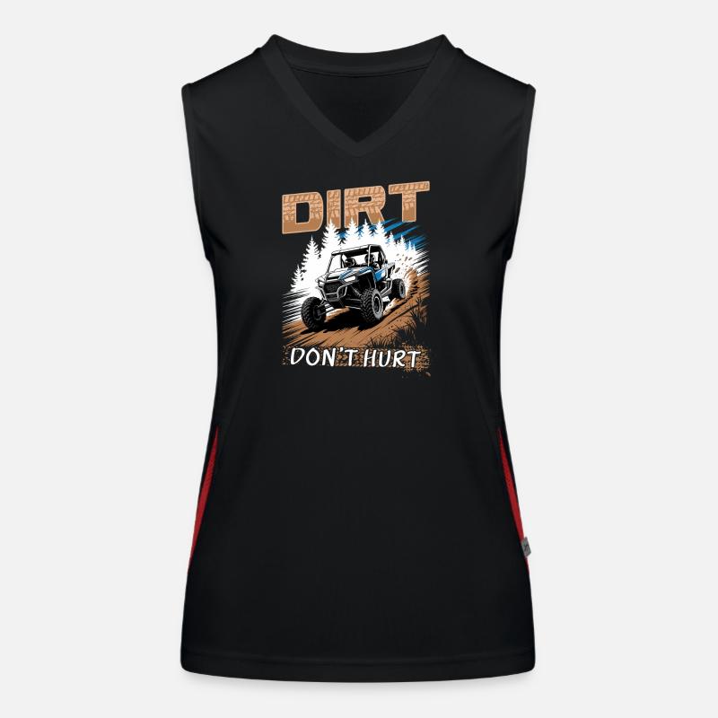 UTV Off Road 4 Wheeler Side by side Women's Functional Contrast Tank Top