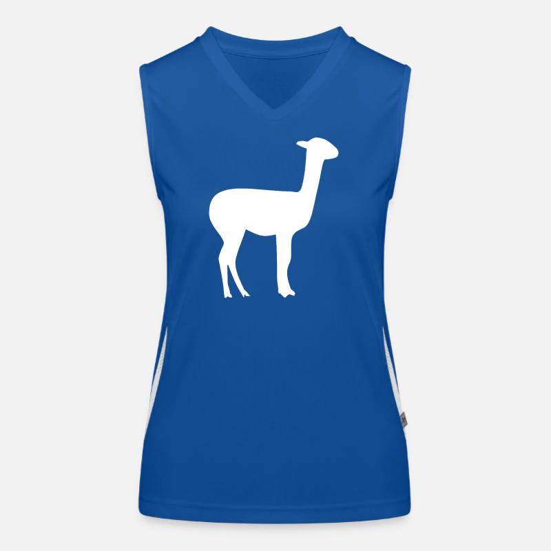 lama Débardeur respirant contrasté Femme