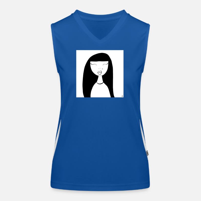 Mädchen Funktionelles Kontrast-Tank Top für Frauen