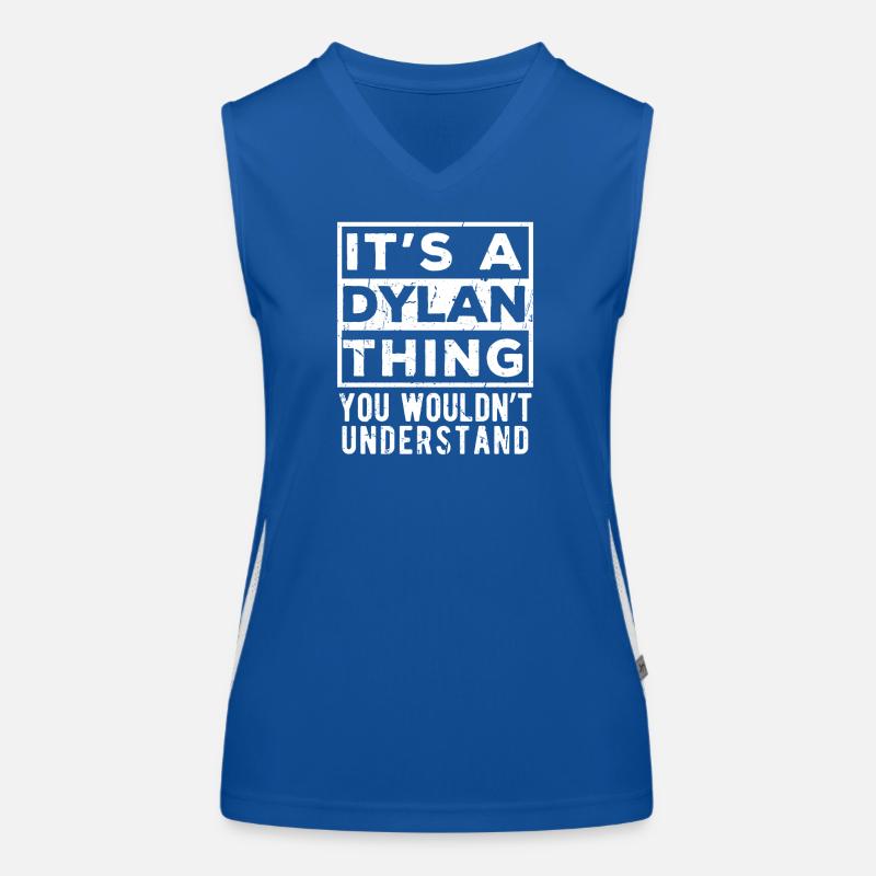 C’est une chose de Dylan que tu ne comprendrais pas Débardeur respirant contrasté Femme