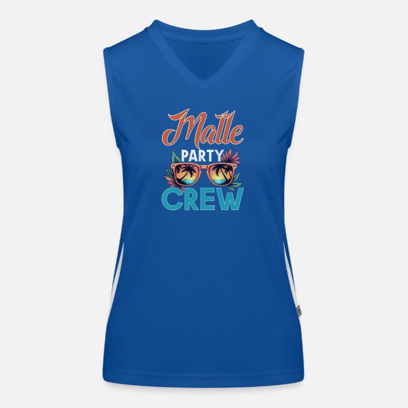 Malle Crew Débardeur respirant contrasté Femme