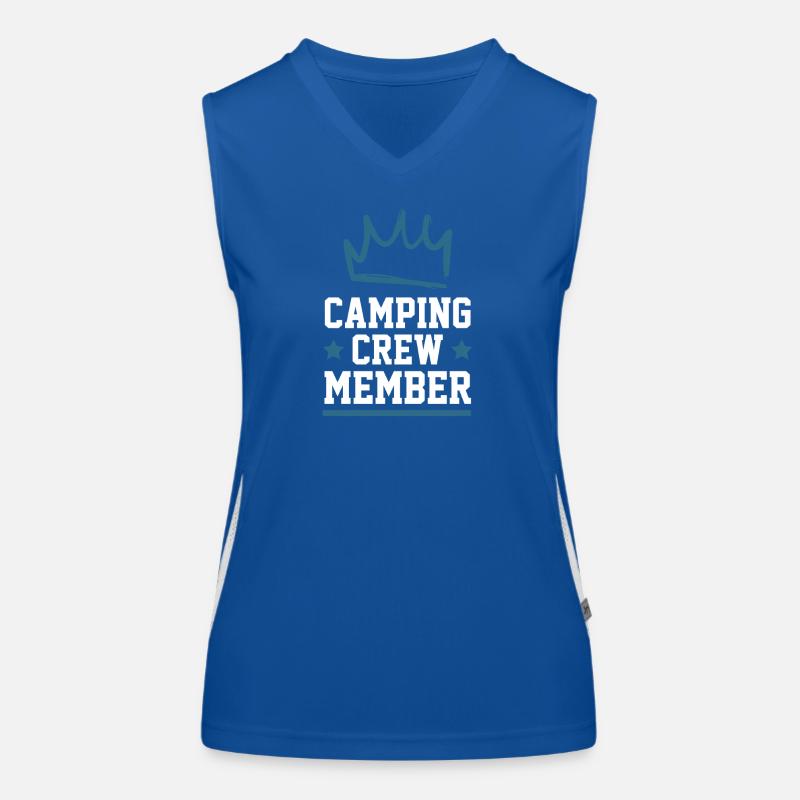 Équipe de camping Débardeur respirant contrasté Femme