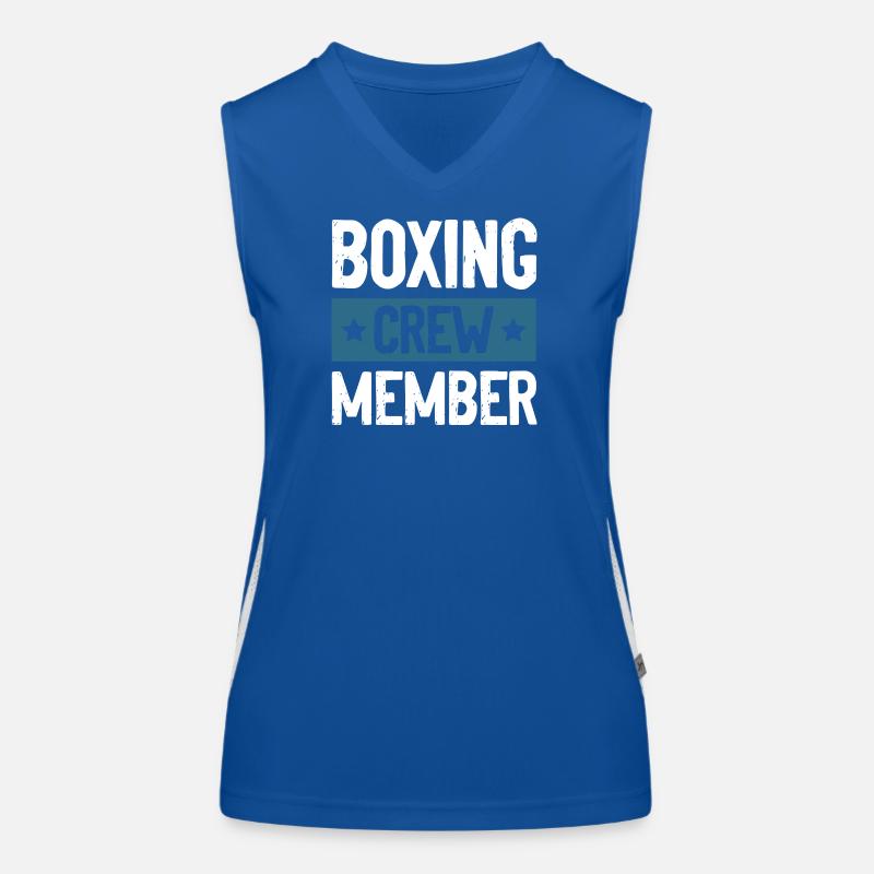 Équipe de boxe Débardeur respirant contrasté Femme