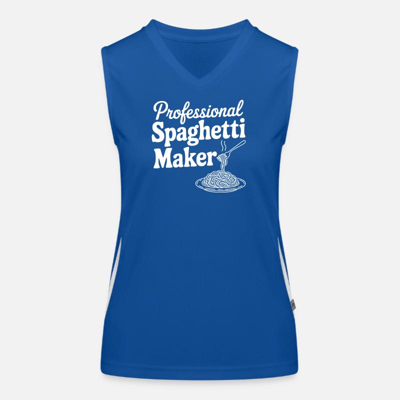 Professional Spaghetti Maker Women's Functional Contrast Tank Top