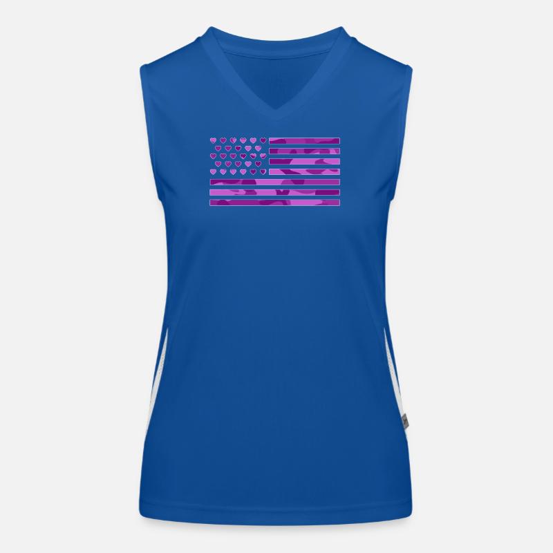 Lovearmy Funktionelles Kontrast-Tank Top für Frauen