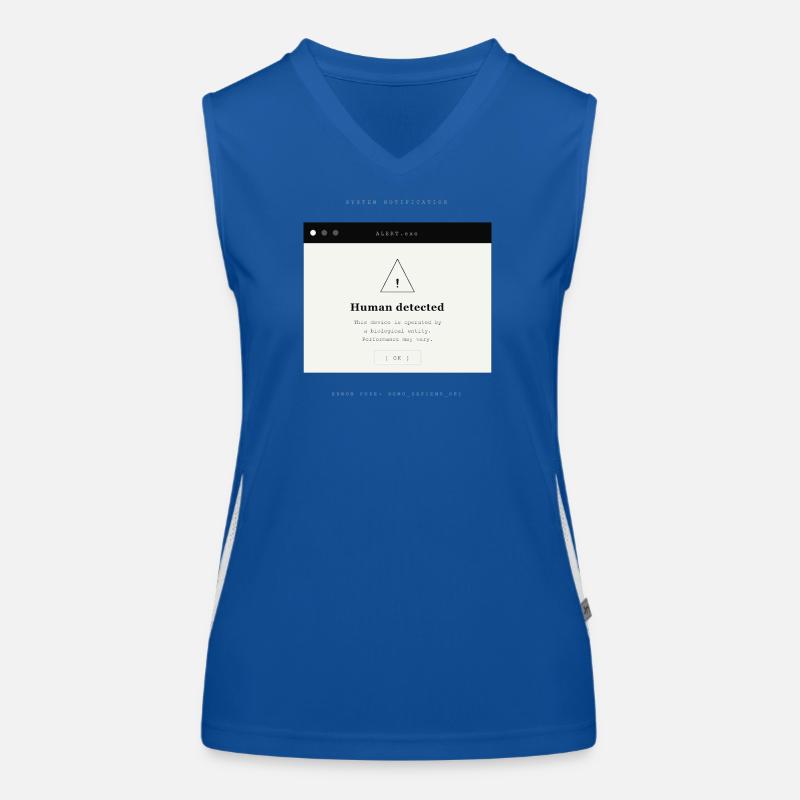 HUMAN DETECTED Women's Functional Contrast Tank Top