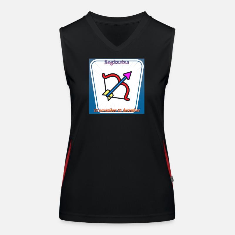 Sagittarius Women's Functional Contrast Tank Top
