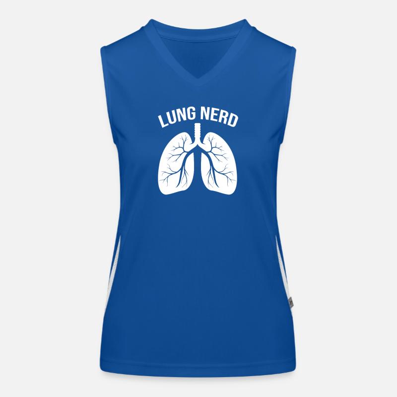 breathing breathing oxygen Women's Functional Contrast Tank Top