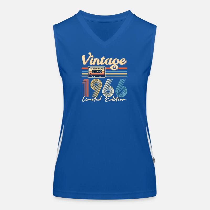 60th birthday Women's Functional Contrast Tank Top