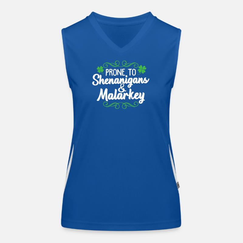 Prone to Shenanigans & Malarkey Women's Functional Contrast Tank Top