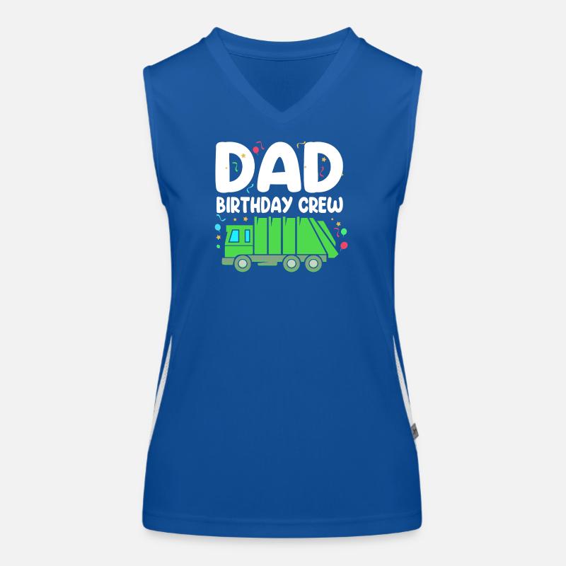 Mülleimer Müllwagen Müllauto Müllmann Funktionelles Kontrast-Tank Top für Frauen